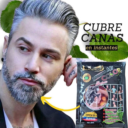 Shampoo Anti-canas Negro Mi Color