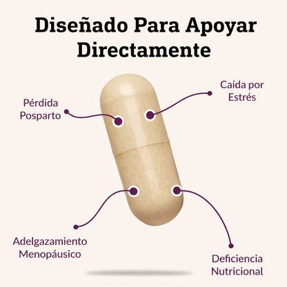 Vitaminas de Crecimiento de Cabello