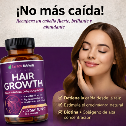 Vitaminas de Crecimiento de Cabello